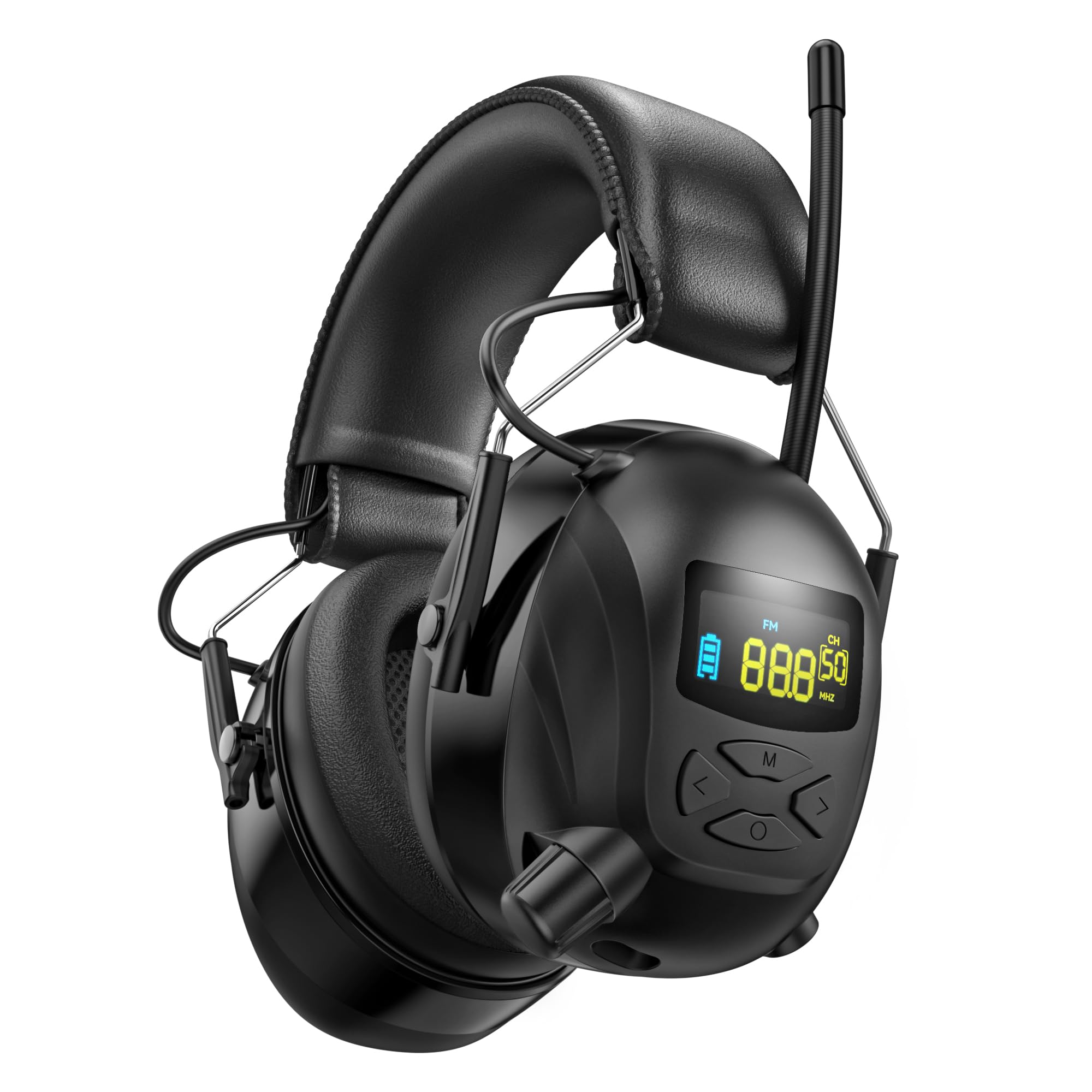 Kalence Bluetooth AM/FM Radio Headphones+Bluetooth 5.4 Hearing